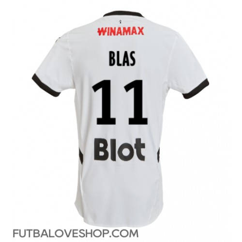 Dres Stade Rennais Ludovic Blas #11 Preč 2024-25 Krátky Rukáv